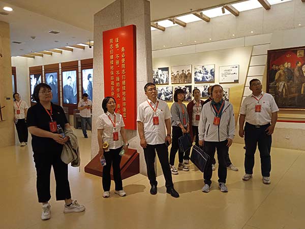 西柏坡干部培训学院,西柏坡党性教育